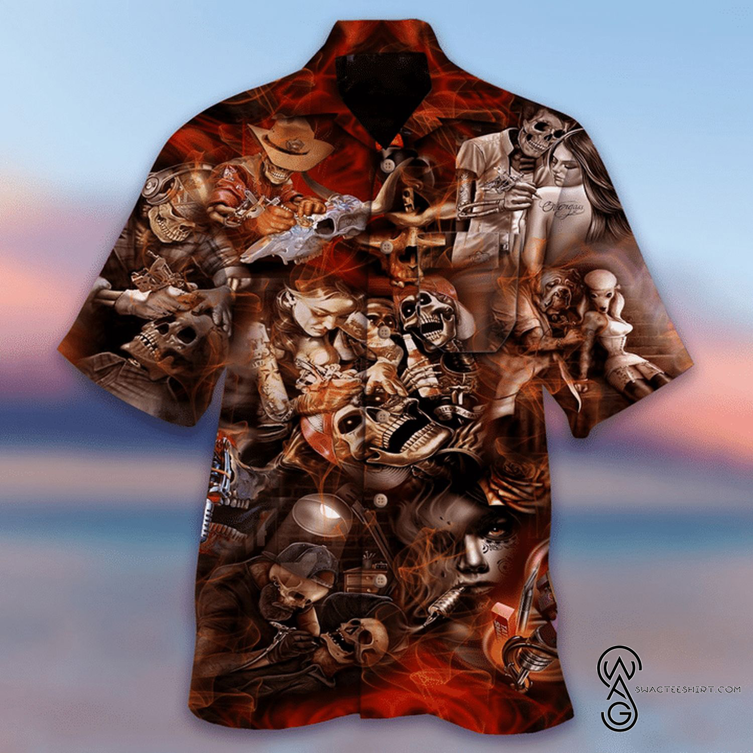 [Top Trending] Tattoo Your Dream Casual Beach Full Printing Hawaiian Shirt